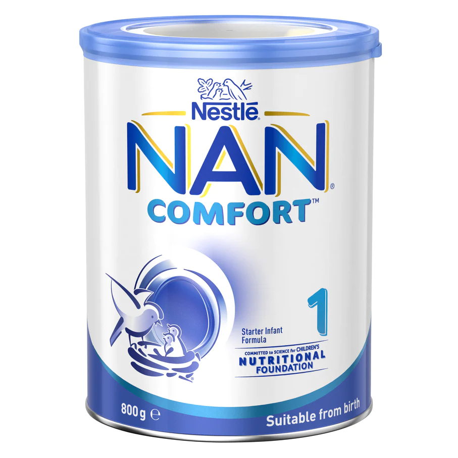 Nestlé NAN COMFORT 1, Suitable From Birth Starter Baby Formula Powder – 800g