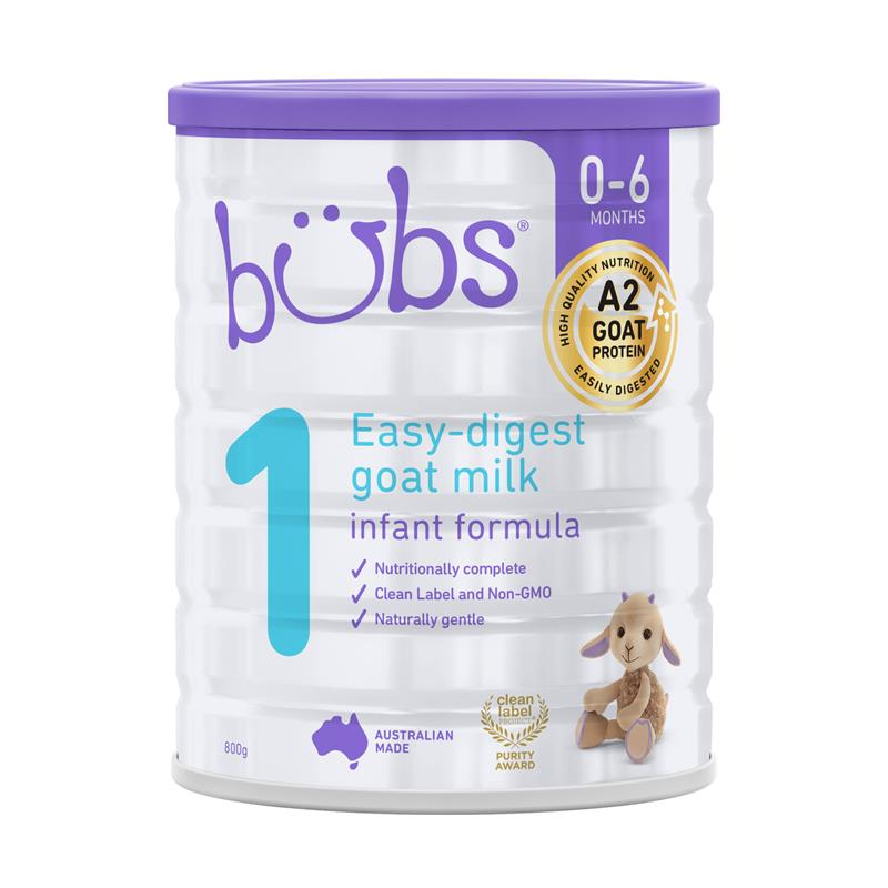 Bubs Goat Infant Formula 800g