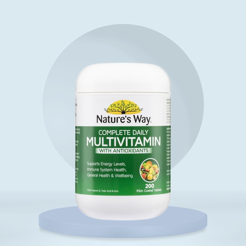 Nature's Way Complete Daily Multivitamin 200 Tablets
