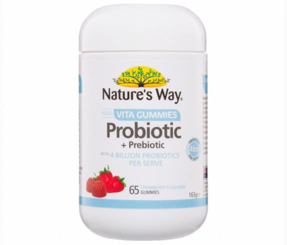 Nature's Way Adult Probiotic and Prebiotic Sugar Free 4BN Vita Gummies 65