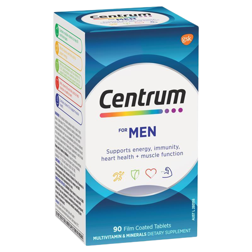 Centrum Multivitamin Tablets For Men 90