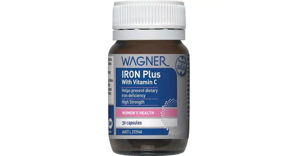 Wagner iron plus with vitamin C 30 capsules
