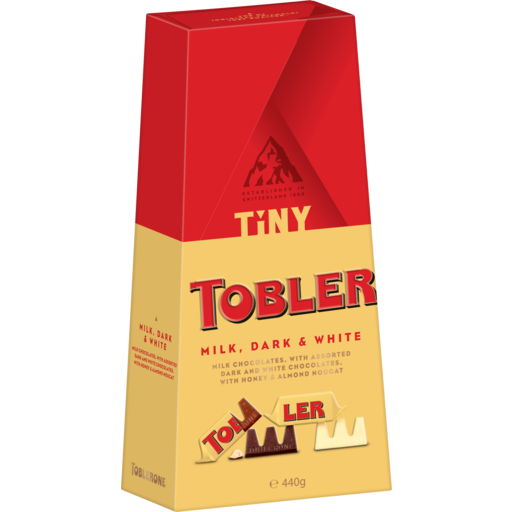 Toblerone Milk White & Dark 440g