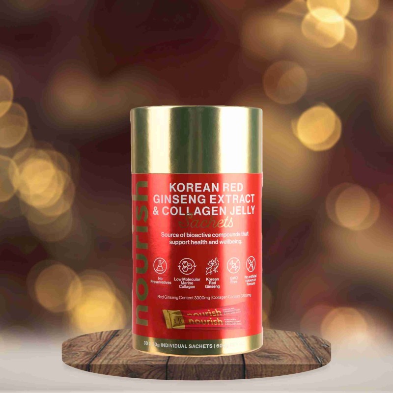 Nourish Korean Red Ginseng Extract and Collagen Jelly