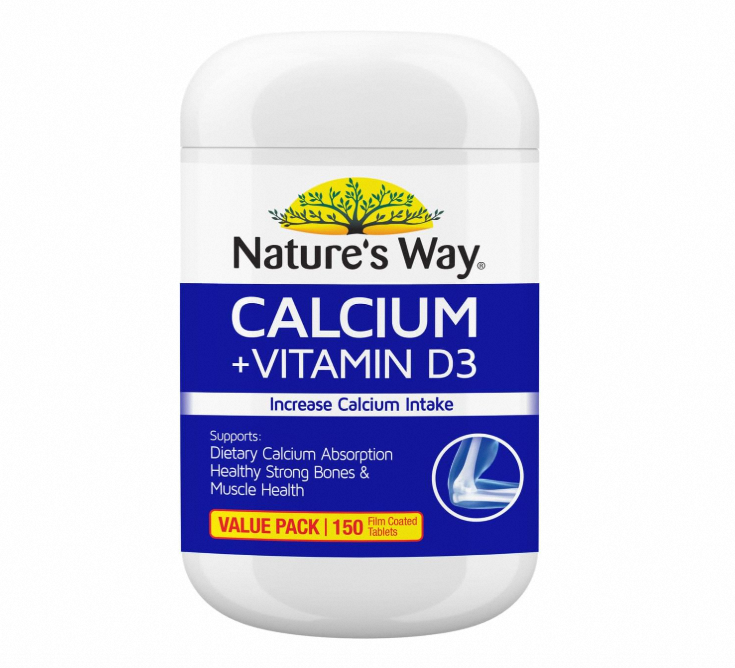 Nature's Way Calcium with Vitamin D 150 Tablets