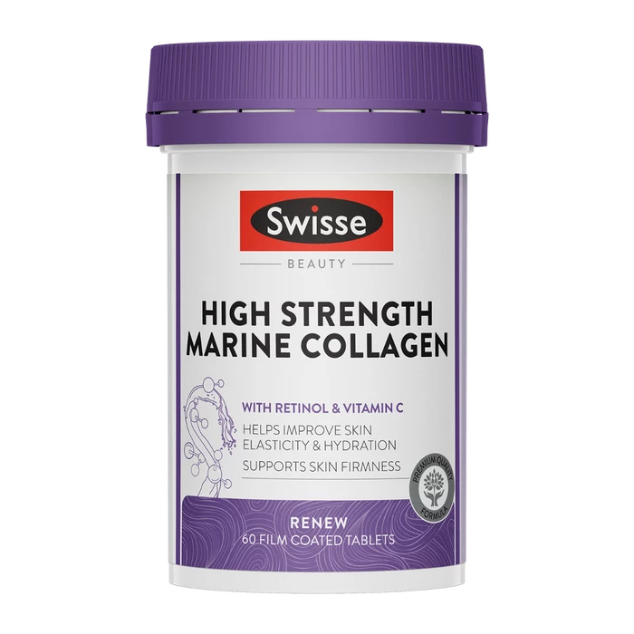 Swisse Beauty High Strength Marine Collagen -  60 Tabs