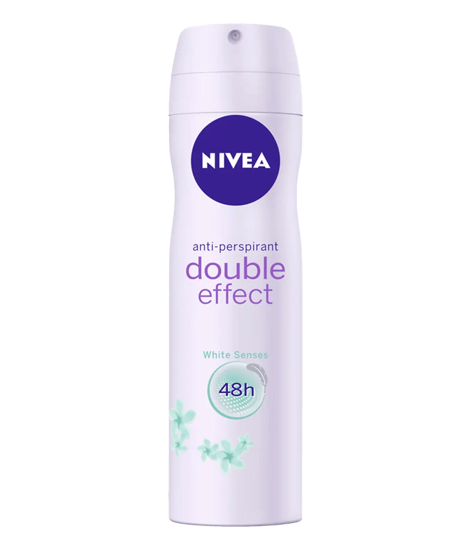 Nivea Double Effect 48 Hour Aerosol Antiperspirant Deodorant 250ml