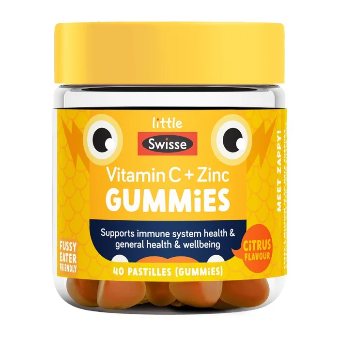 Kid Little Swisse Vitamin C + Zinc Gummies X 40