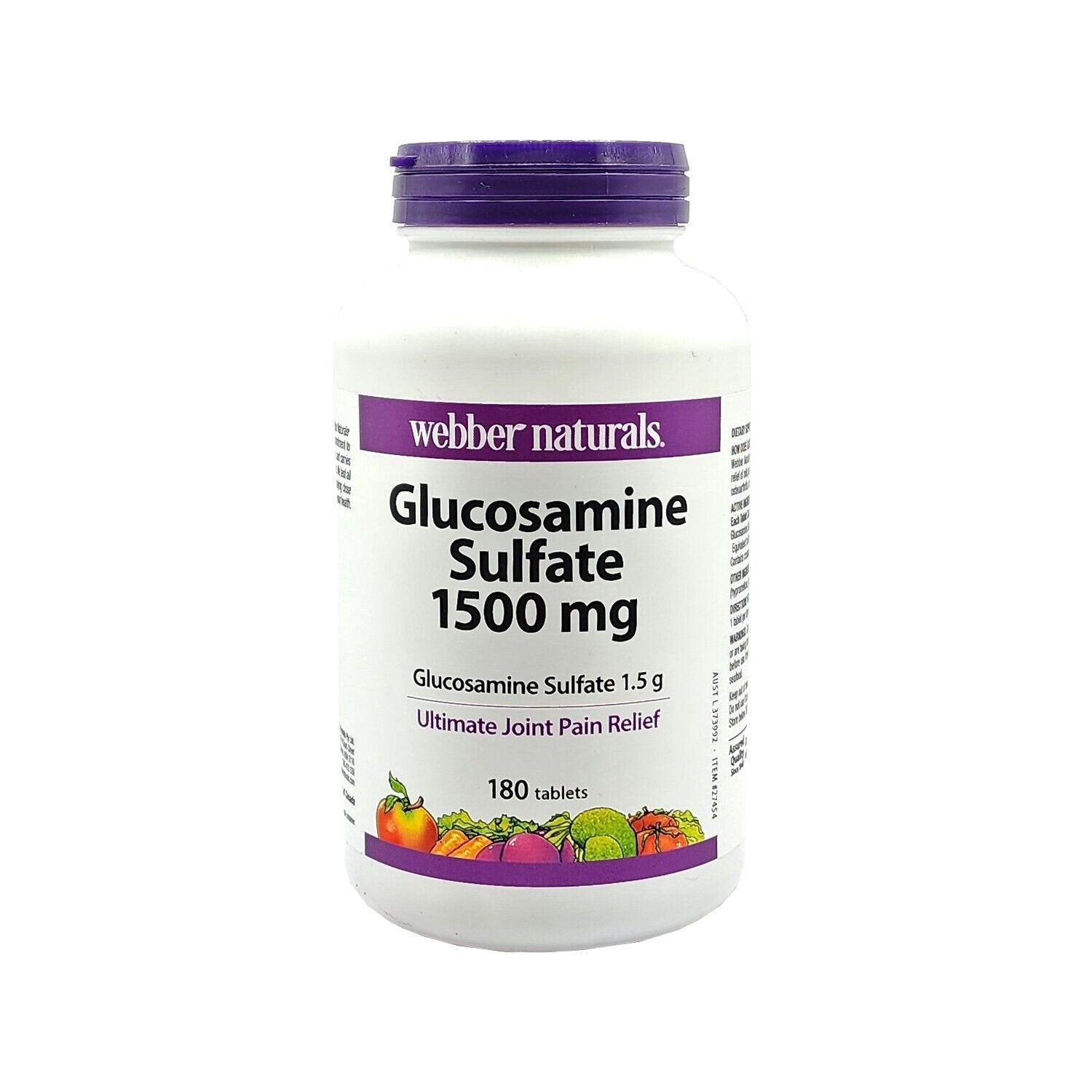 Webber Natural Glocosamine Sulphate 15