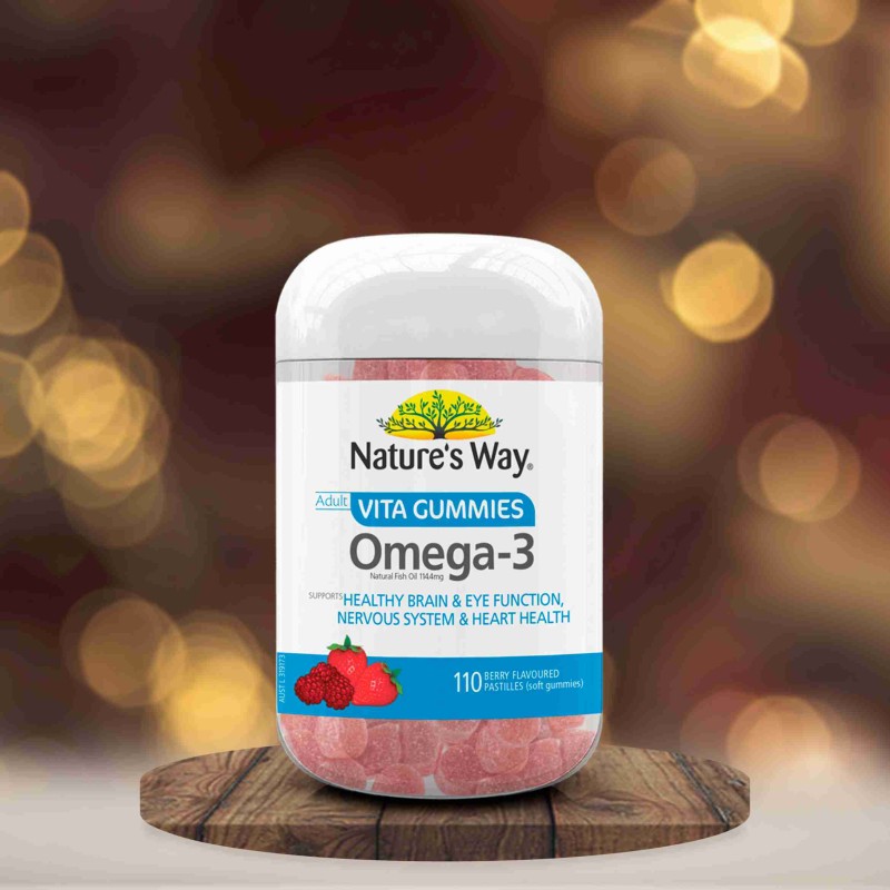 Nature's Way Adult Omega-3 110 Vita Gummies