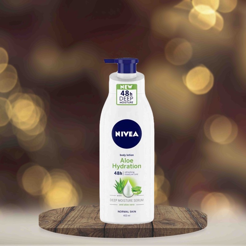 Nivea Aloe Vera Body Lotion 48 Hour Moisturiser 400ml
