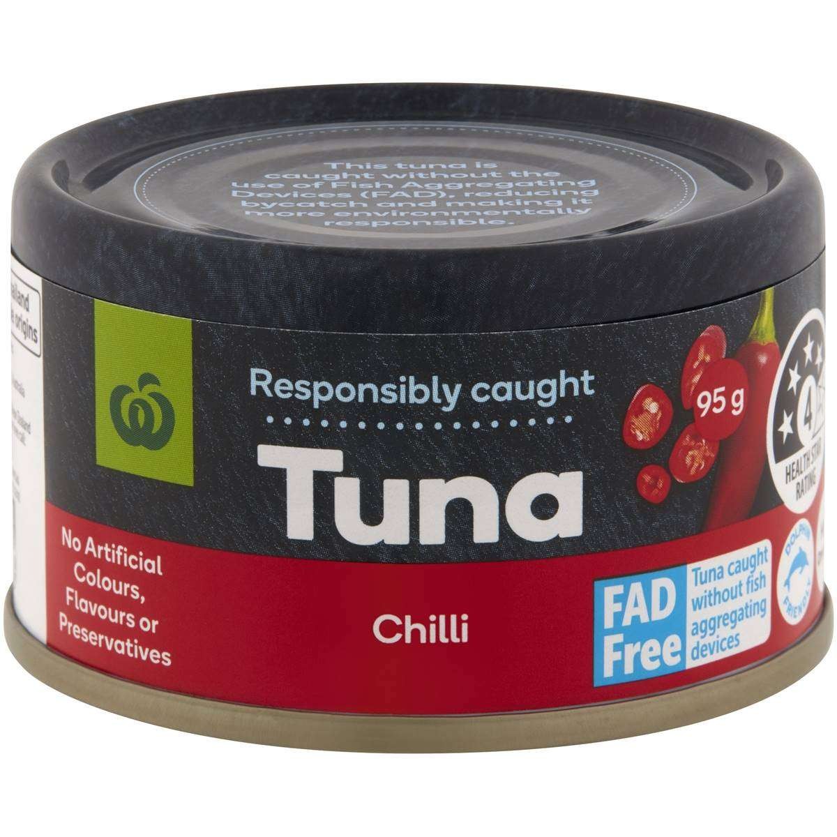 Woolworth Tuna Chili 95g