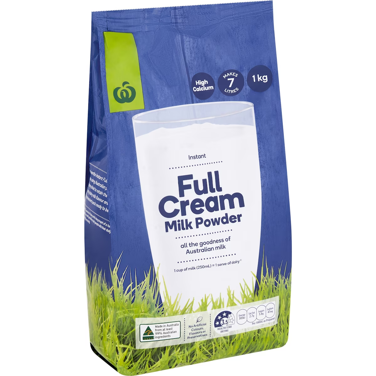 Woolworths Full Cream Milk Powder 1kg