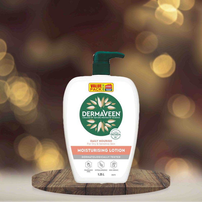 DermaVeen Daily Nourish Moisturising Lotion 1.25 Litre