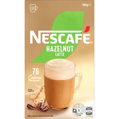 Nescafe hazelnut Latte 180g