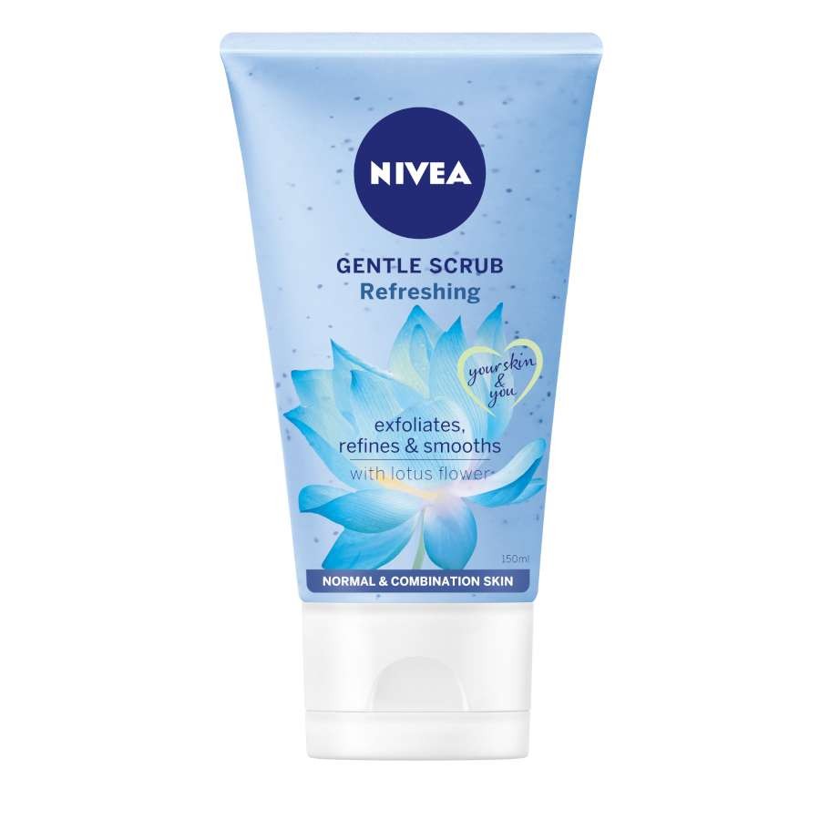 NIVEA Gentle Scrub Refreshing With Lotus Flower 150ml