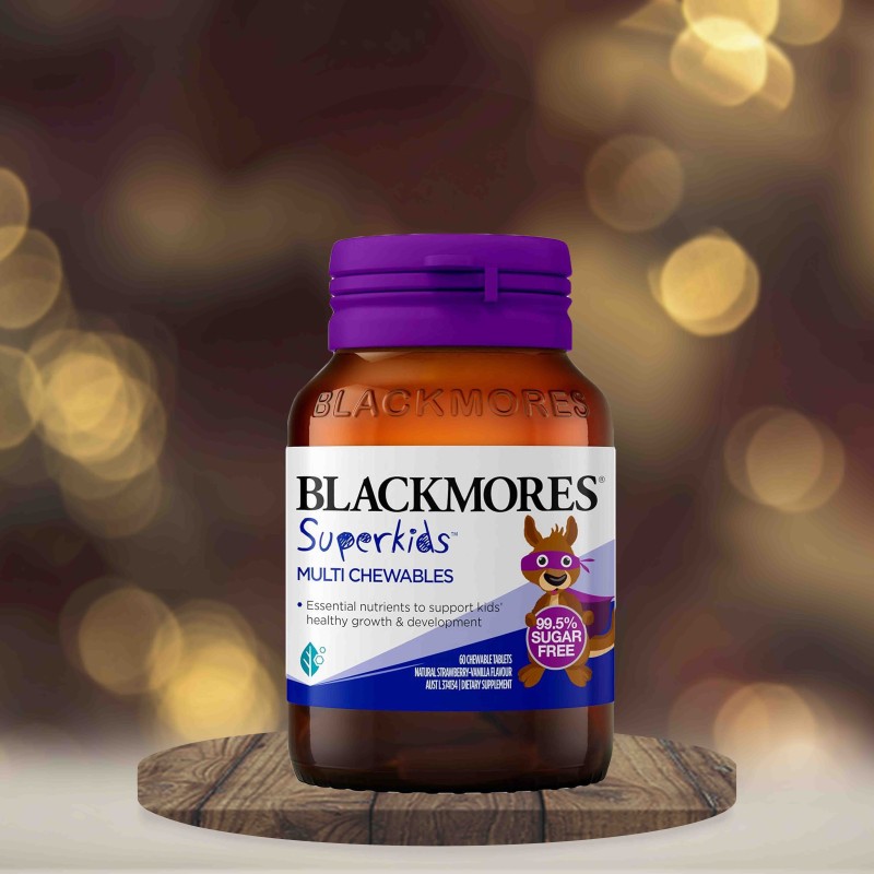 Blackmores Super Kids Multi Chewables Tab, 60ct