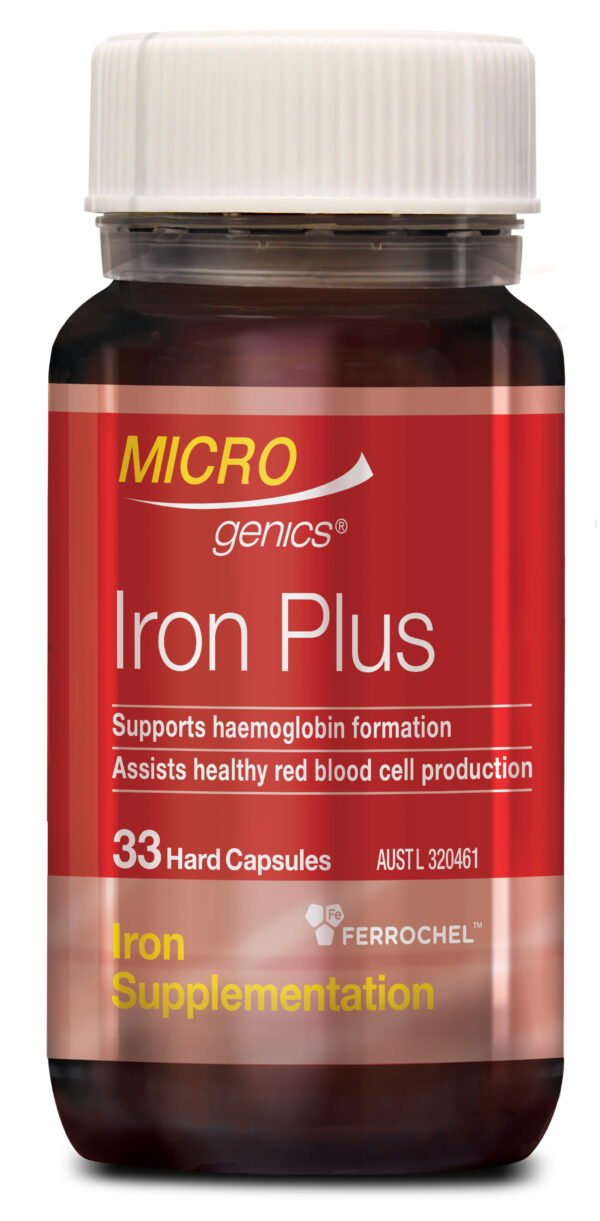 Microgenics Iron Plus 33 Capsules