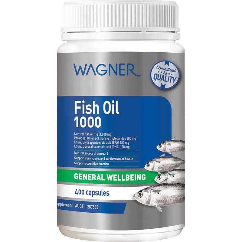 Wagner Fish Oil 1000 400 Capsules