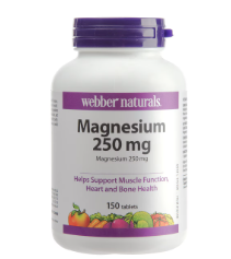 Webber Natural Magnesium 250mg 150 tab