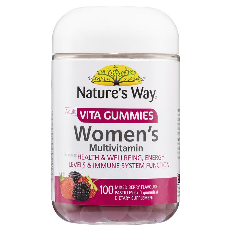 Nature's Way Adult Vita Gummies Womens Multivitamin 100 Gummies