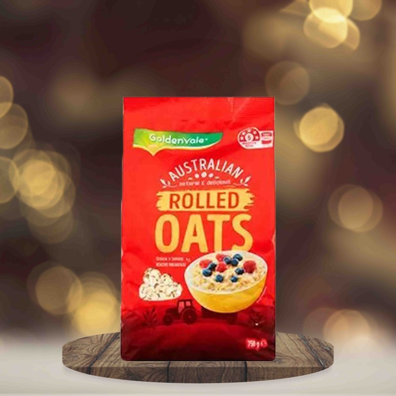 Goldenvale Rolled Oat 750g Crunch Small Pieces Natural Deliciou