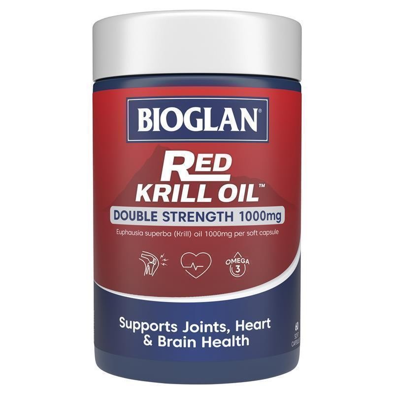 Bioglan Red Krill Oil 1000mg 60 Capsules