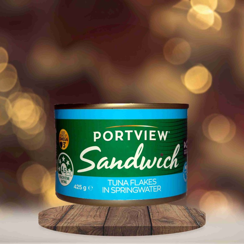 Portview Sandwich Tuna Flakes In Springwater 425g