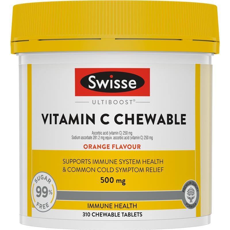 Swisse Vitamin C 500mg 310 tab