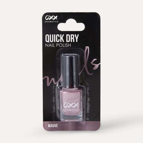 OXX Quick Dry Nail Polish-Mauve