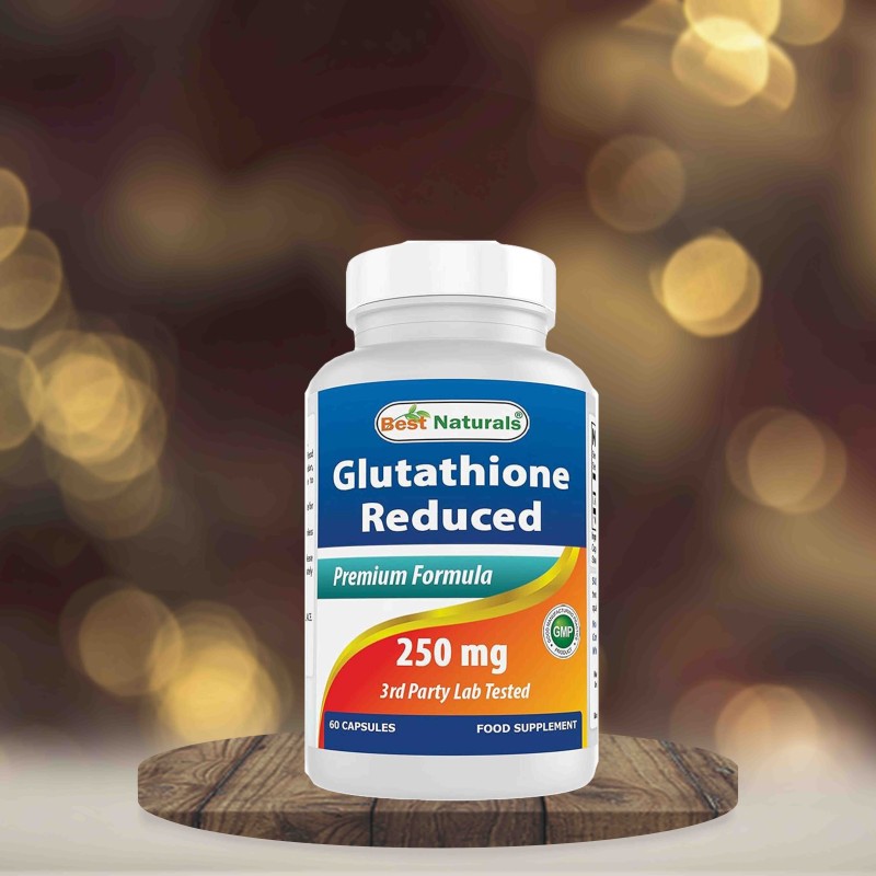 Best Naturals Glutathione reduced 250 mg 60 Capsules