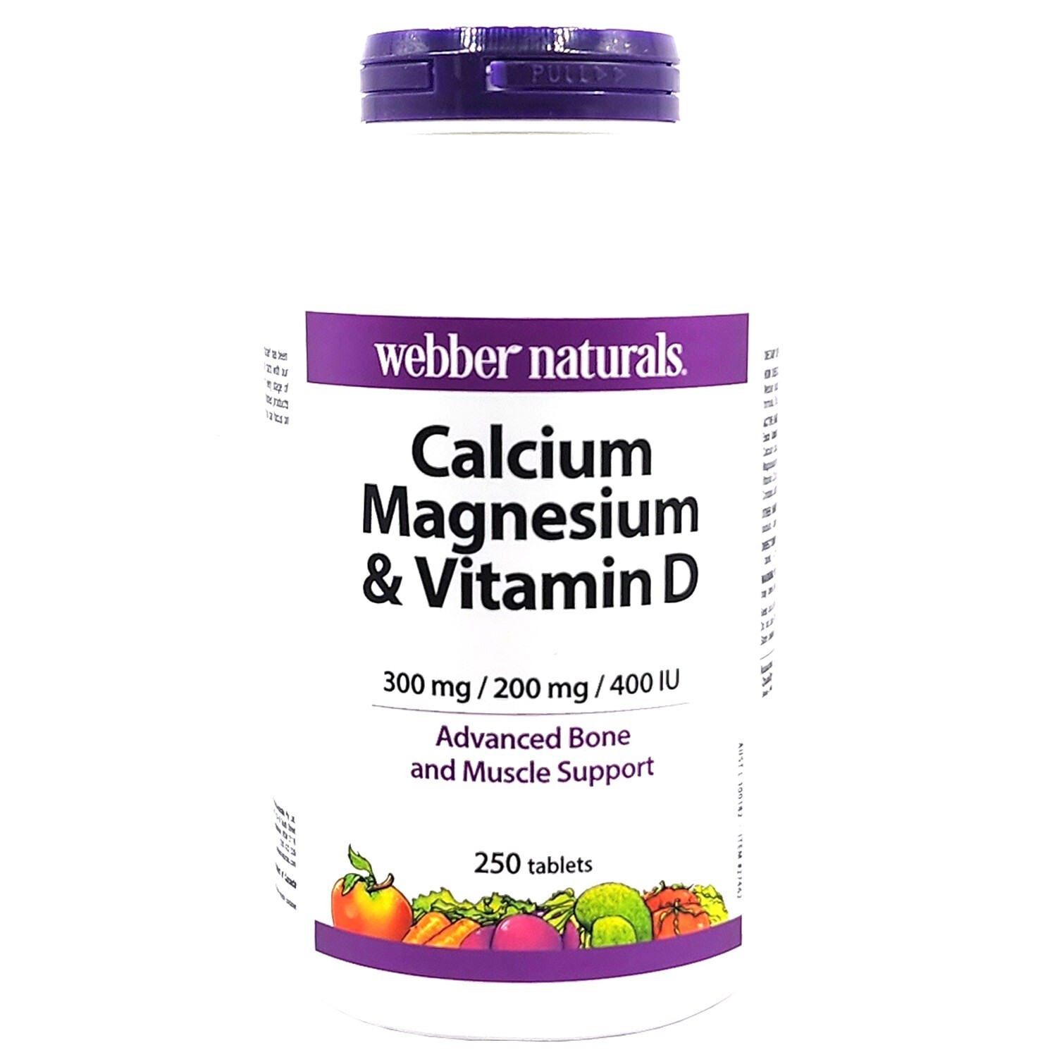 Webber natures Calcium magnesium Vitamin D 250 tablets